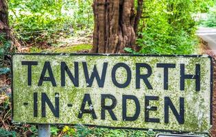 hdr tanworth i arden tecken foto