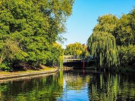 hdr river avon i stratford upon avon foto