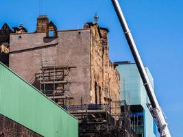 hdr glasgow konstskola ruiner efter brand i glasgow foto