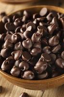 ekologisk mörk chokladchips