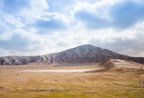 minamiaso landskap - kumamoto, japan foto