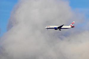 east grinstead, west sussex, Storbritannien, 2021. british airways passagerarjet foto