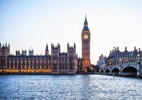 hdr parlamentets hus i london foto