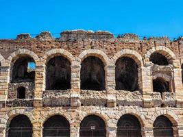 hdr verona arena romersk amfiteater foto