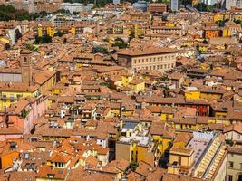 hdr flygfoto över bologna foto