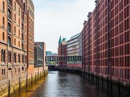 hdr hafencity i hamburg foto