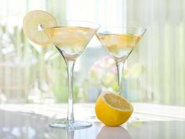 citrondroppe martini foto