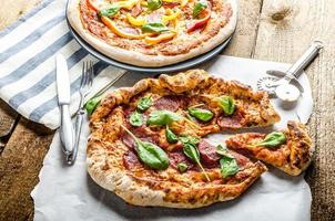 rustik pizza foto