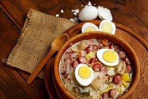 traditionell polsk påsksoppa zurek