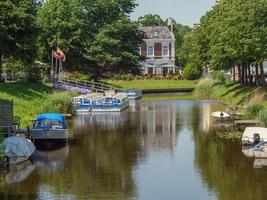 den gamla staden friedrichstadt i tyskland foto