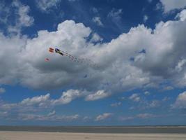 baltrum island i tyskland foto