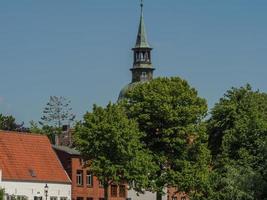 den gamla staden friedrichstadt i tyskland foto