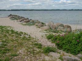 sandwigsstranden vid Östersjön foto