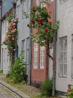 flensburg stad i tyskland foto