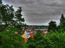 flensburg stad i tyskland foto