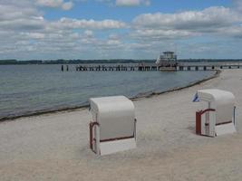 sandwigsstranden vid Östersjön foto