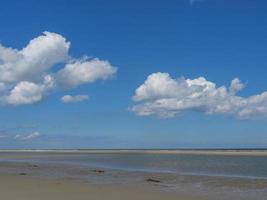 baltrum island i tyskland foto