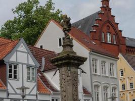 flensburg stad i tyskland foto