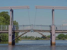 den gamla staden friedrichstadt i tyskland foto