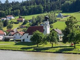 vid floden Donau i Österrike foto