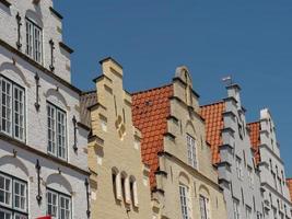 den gamla staden friedrichstadt i tyskland foto