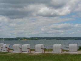 sandwigsstranden vid Östersjön foto