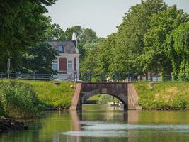 den gamla staden friedrichstadt i tyskland foto