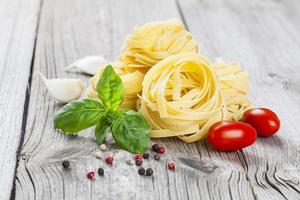 italiensk pasta fettuccine rede