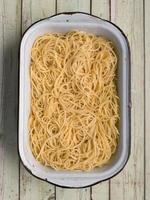 spagettipasta nudlar foto