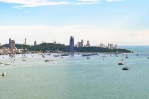 Pattaya landmärke i Thailand. turistattraktion i ditt land. foto