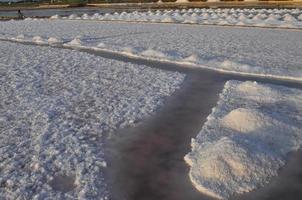 saltlösningar i marsala foto