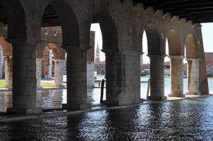 venetiansk arsenal arsenale veneziano i Venedig venezia, Italien foto