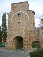 San Quirico Orcia, Toscana, Italien foto