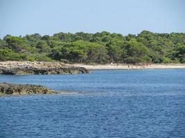 utsikt över menorca eller menorca balearerna i Medelhavet foto