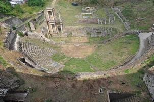 romersk teater i volterra foto