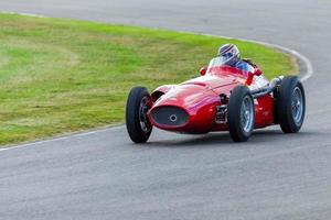 goodwood, west sussex, Storbritannien, 2012. vintage racing foto