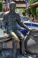 palm springs, kalifornien, usa, 2011. sonny bono staty foto