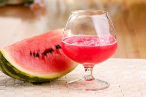 vattenmelon drink foto