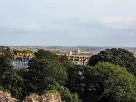 hdr utsikt över staden Bristol foto