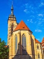 hdr stiftskirche kyrka, stuttgart foto