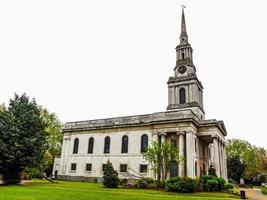 hdr alla helgons kyrka, london foto