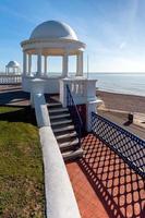 bexhill-on-sea, Storbritannien, 2008. Colonnades of de la warr-paviljongen foto