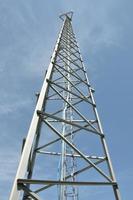 stål telekommunikation torn foto