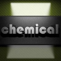 kemiskt ord av järn på kol foto