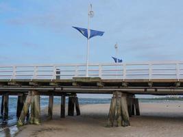 stranden i sopot i Polen foto