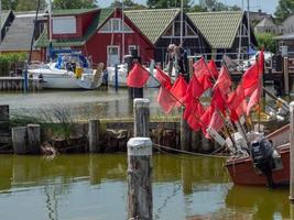 Ahrenshoop vid Östersjön i Tyskland foto