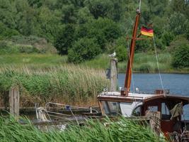 Lübeck stad vid Östersjön foto