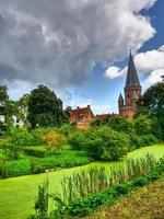 zutphen vid floden ijssel i Nederländerna foto