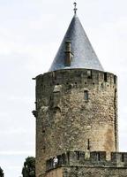 utsikt över carcassonne i Frankrike foto