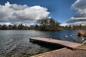 utsikt över ellesmere sjön foto